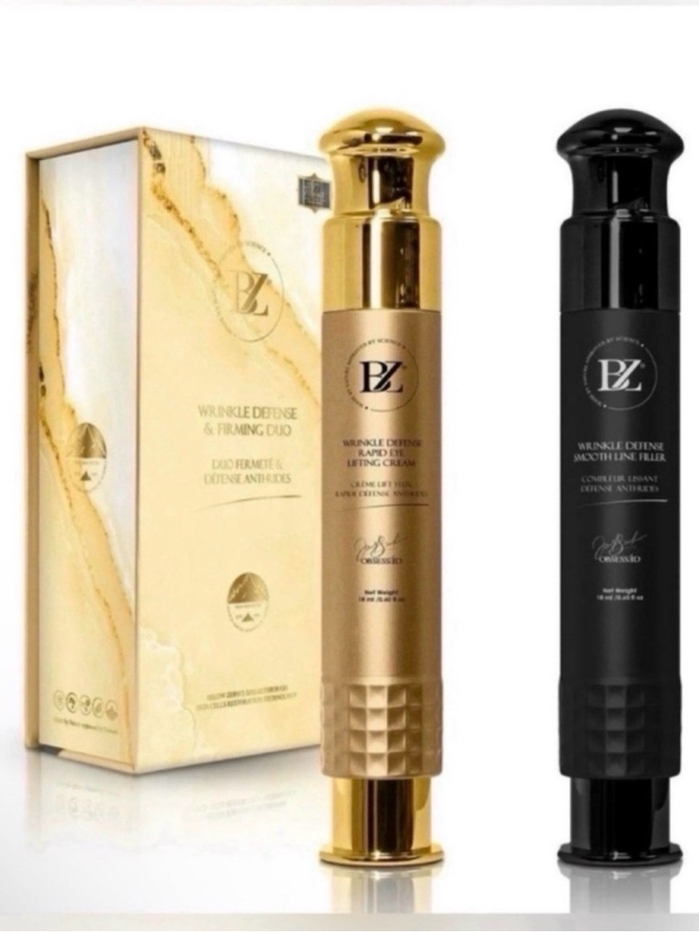 BelowZero Wrinkle Defense Filler & Firming Duo - Retail $1600